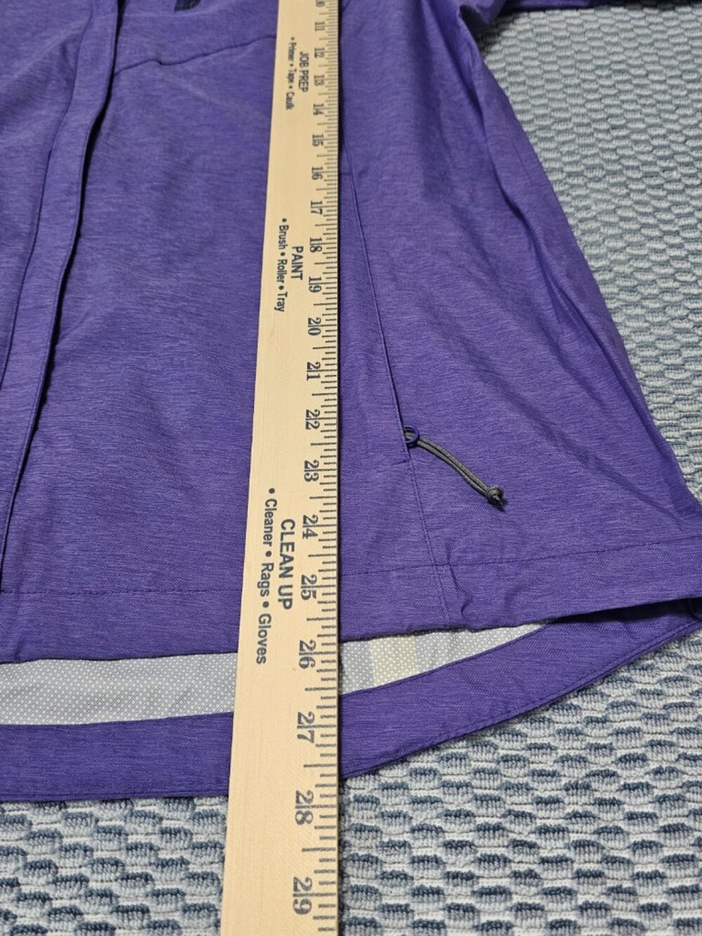 Paradox Purple Lightweight Women's Rain Jacket- Size Medium - Picture 6 of 6